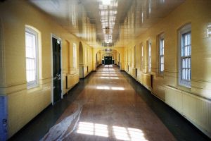Main corridor looking West
